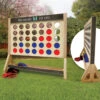 Southern Rustic Personalized Family Giant Connect Four Game