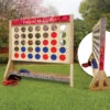 Wedding Rose Personalized Giant Connect Four Game