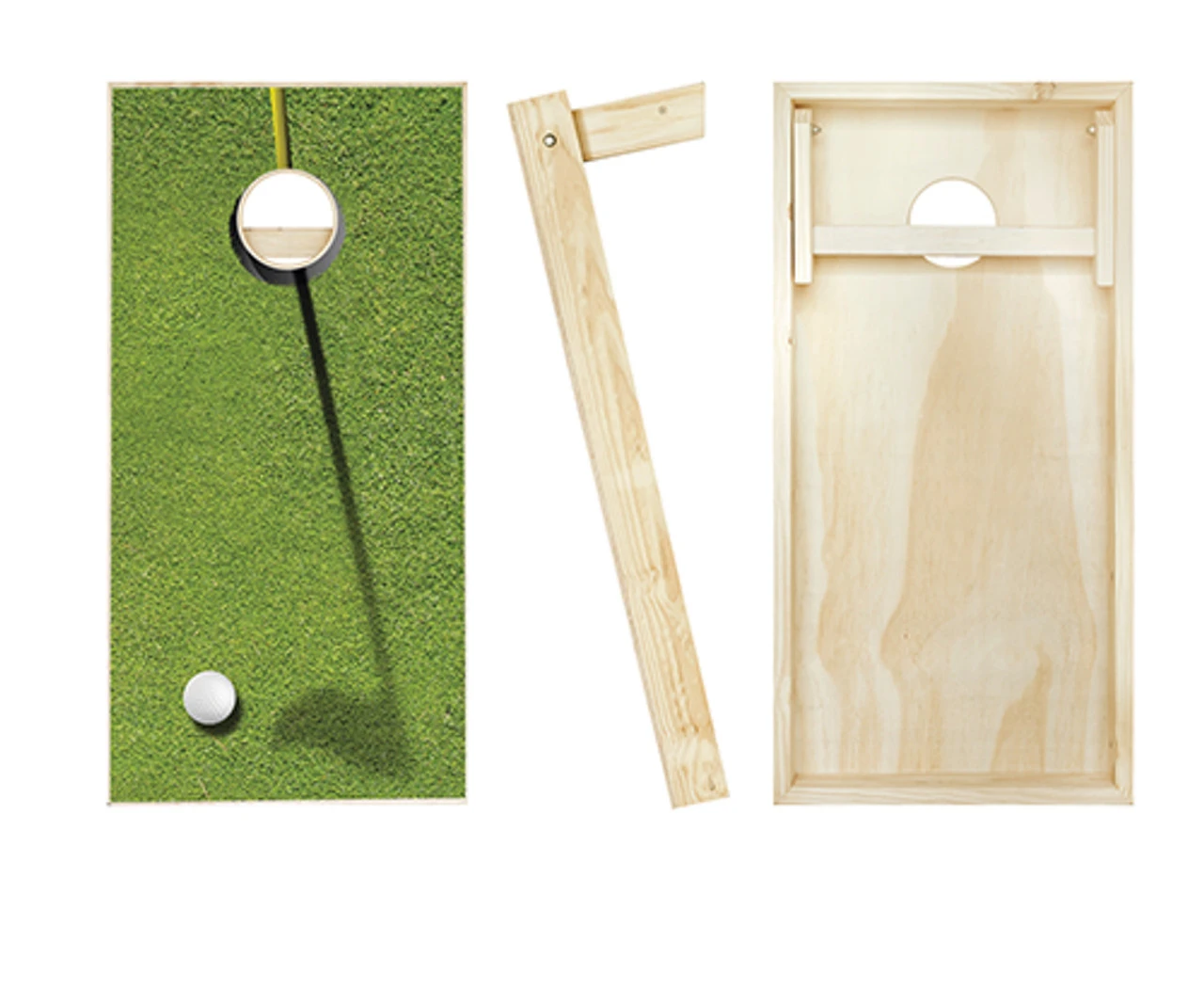 Golf Version 2 Cornhole Set With Bags 2 Golf Version 2 Cornhole Set With Bags - Image 2