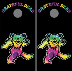 Grateful Dead Version 6 Cornhole Set With Bags 4 Grateful Dead Version 6 Cornhole Set With Bags -Custom Cornhole Grateful Dead Cornhole 86189.1663266790