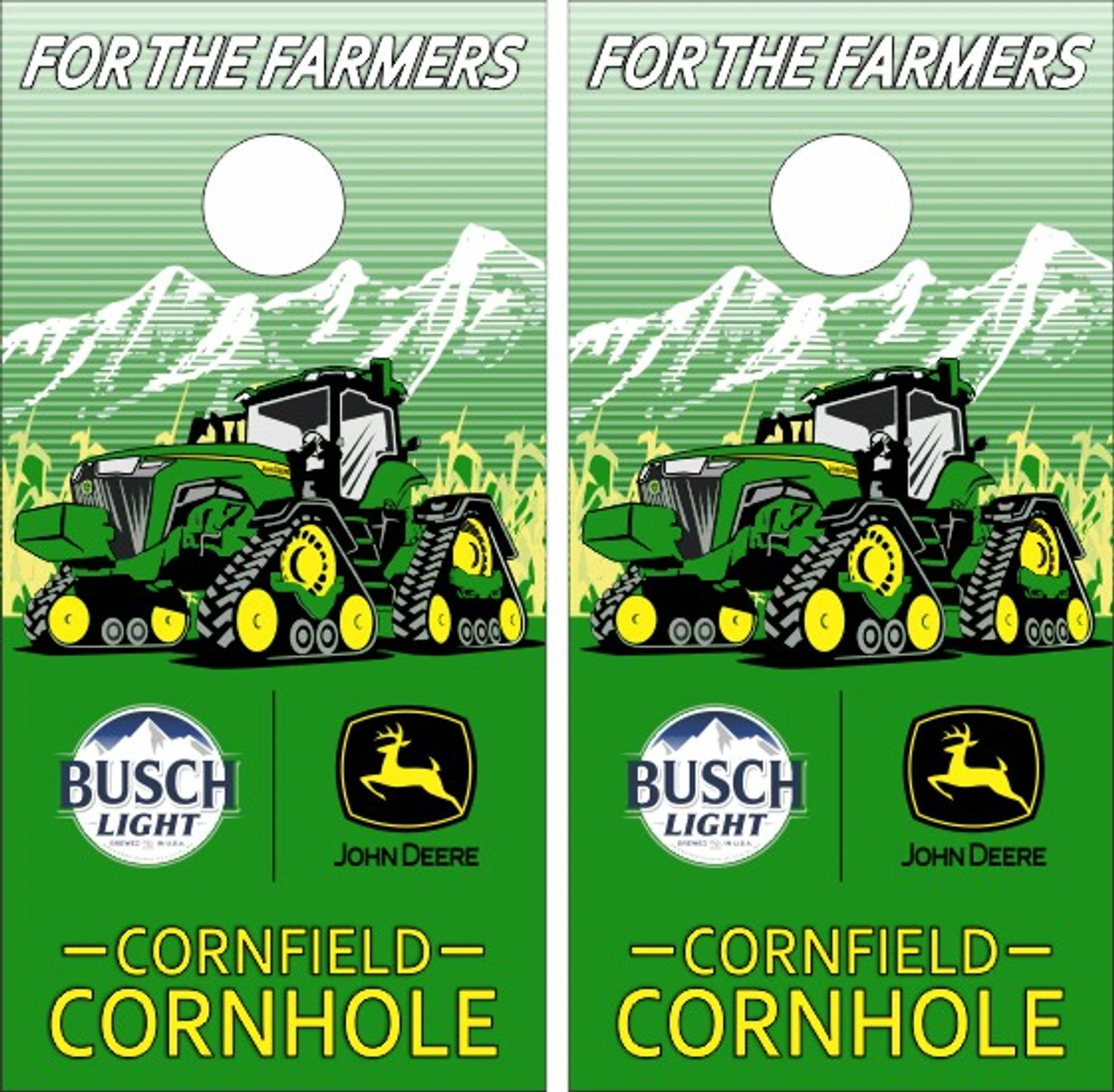 Busch Light Version 5 Cornhole Wraps - Set Of 2 1 Busch Light Version 5 Cornhole Wraps - Set Of 2