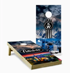 Kenworth And Peterbilt Cornhole Set With Bags