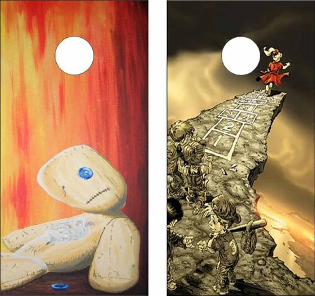 Korn Cornhole Cornhole Set With Bags 2 Korn Cornhole Cornhole Set With Bags - Image 2