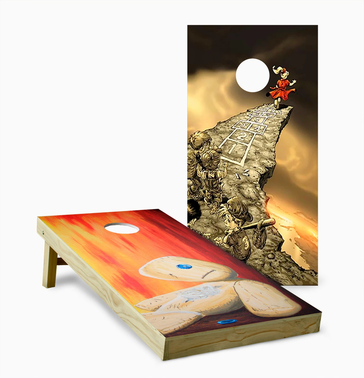 Korn Cornhole Cornhole Set With Bags 1 Korn Cornhole Cornhole Set With Bags