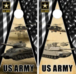 US Army Cornhole Wraps - Set Of 2