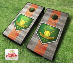Personalized 10th Inning Baseball Cornhole Set With Bags 6 Personalized 10th Inning Baseball Cornhole Set With Bags -Custom Cornhole P 10th Inning 48590.1444780878