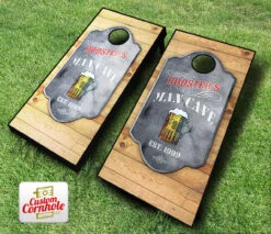 Personalized Man Cave Cornhole Set With Bags 6 Personalized Man Cave Cornhole Set With Bags -Custom Cornhole P Man Cave Set 80733.1444780122