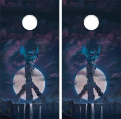 Peace Dragon Cornhole Wraps - Set Of 2