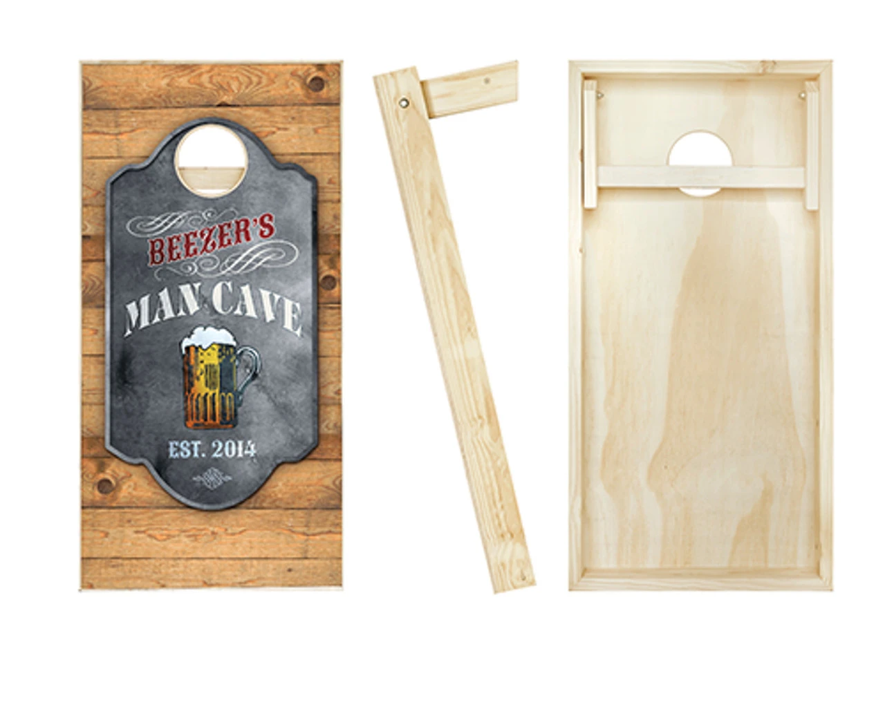 Personalized Man Cave Cornhole Set With Bags 2 Personalized Man Cave Cornhole Set With Bags - Image 2