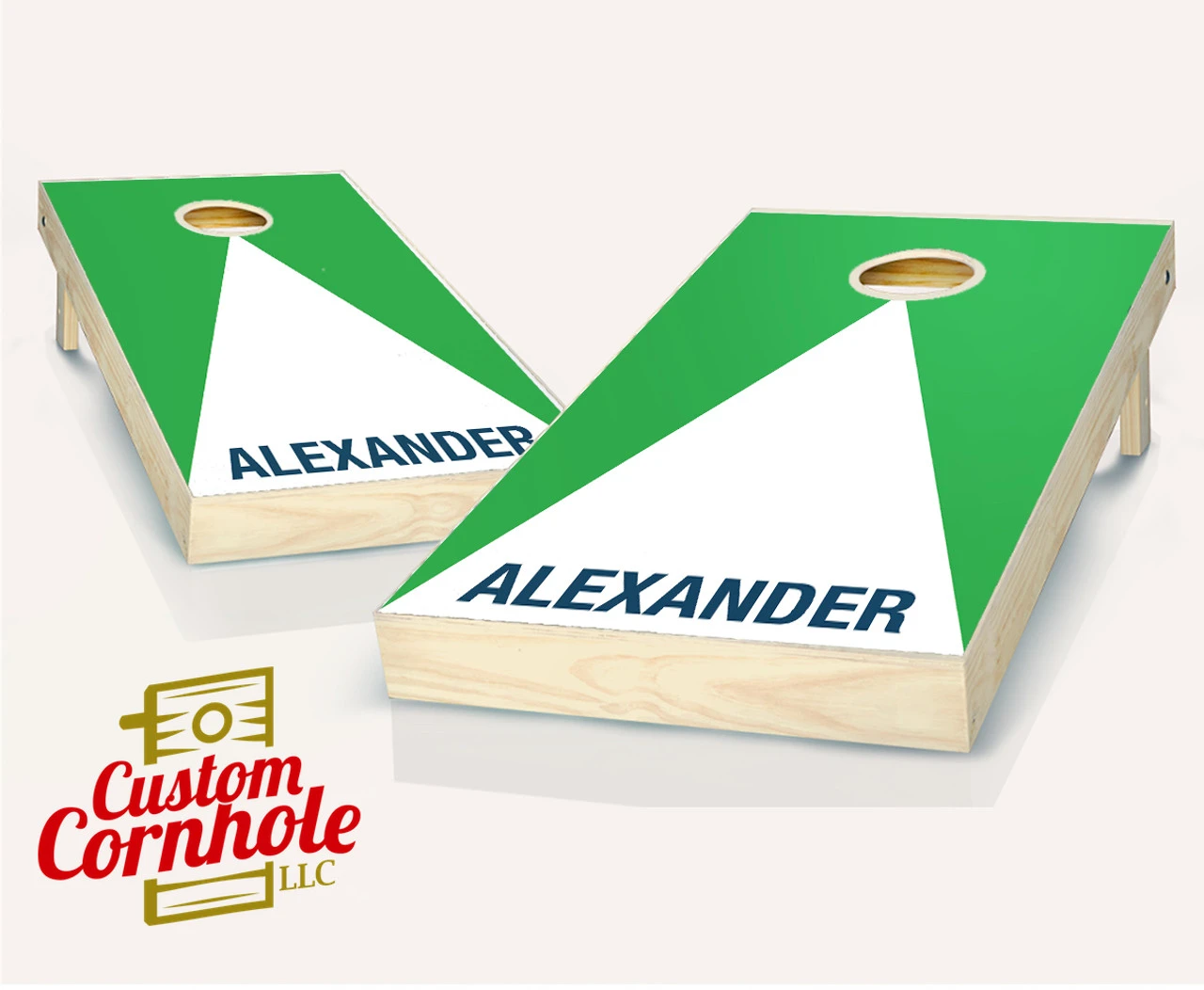 Personalized Pyramid Cornhole Set With Bags 4 Personalized Pyramid Cornhole Set With Bags - Image 4