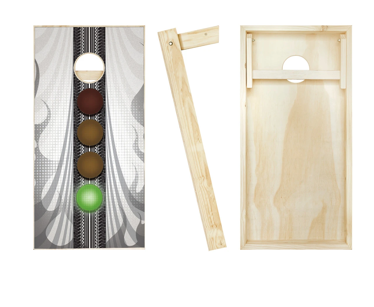 Racing Enthusiast Cornhole Set With Bags 2 Racing Enthusiast Cornhole Set With Bags - Image 2