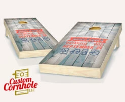 Retro Carnie Cornhole Set With Bags