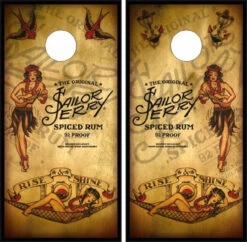 Sailor Jerry Cornhole Wraps - Set Of 2