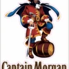 Captain Morgan Cornhole Decal