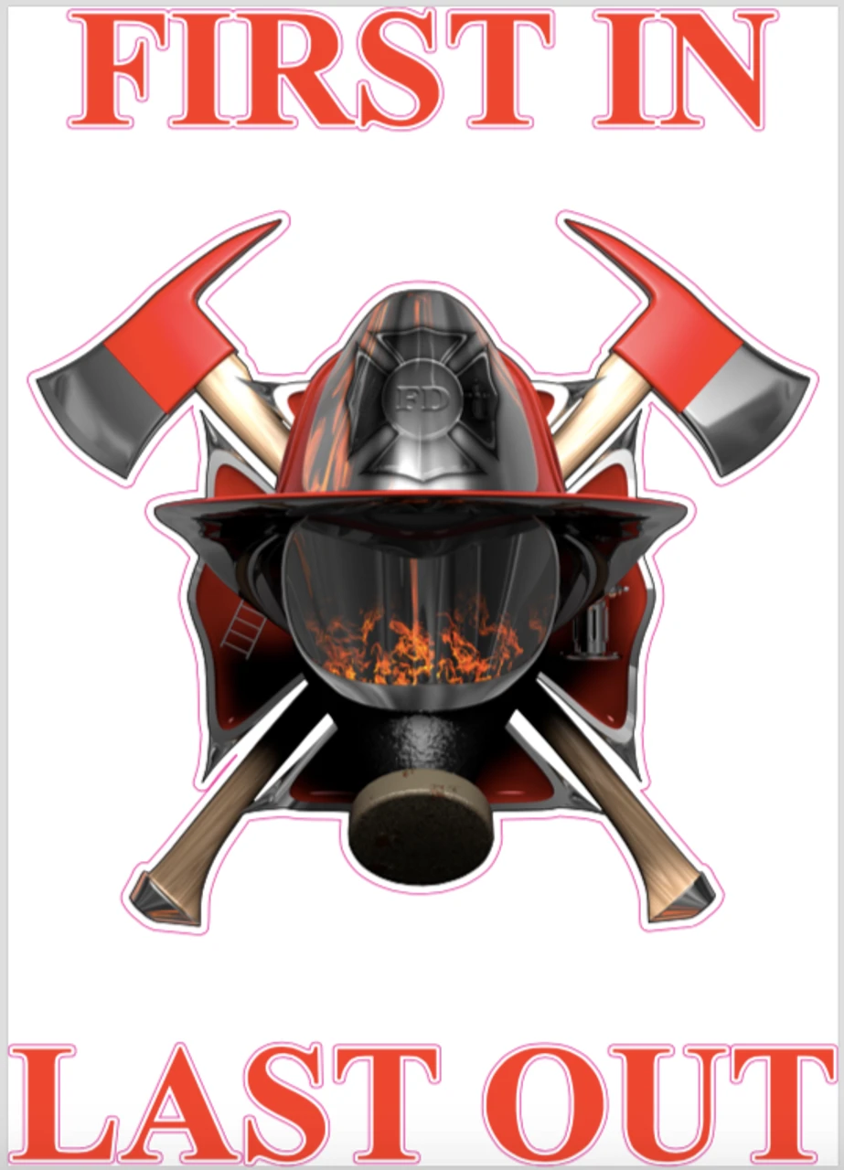 First In Last Out Cornhole Decal 1 First In Last Out Cornhole Decal