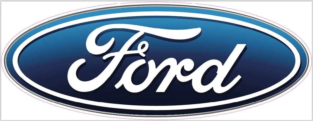 Ford Cornhole Decal 1 Ford Cornhole Decal