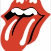 Rolling Stones Cornhole Decal