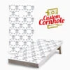 Skull Pattern Cornhole Set With Bags