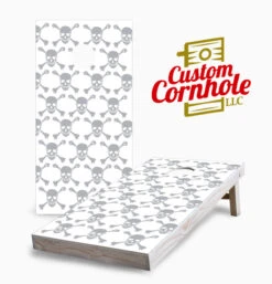 Skull Pattern Cornhole Set With Bags