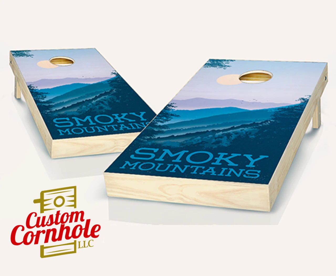 Smoky Mountain Cornhole Set With Bags 1 Smoky Mountain Cornhole Set With Bags