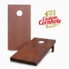 Stained Premium Hardwood Cornhole Set With Bags
