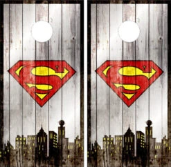 Superman Version 2 Cornhole Wraps - Set Of 2