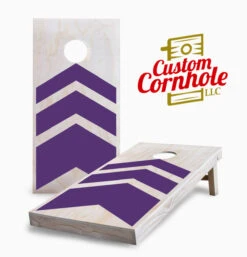 Triple Chevron Cornhole Set With Bags
