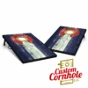 Tailgate Colorado Flag Distressed Cornhole Set With Bags