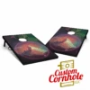 Tailgate Peace Rock Cornhole Set With Bags