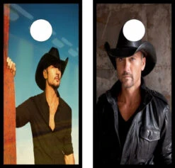 Tim McGraw Cornhole Wraps - Set Of 2