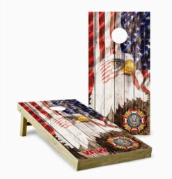 Veterans Of Foreign Wars Cornhole Set With Bags