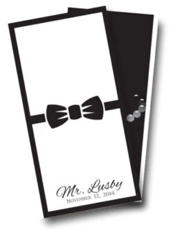 Wedding Tie & Necklace Cornhole Wraps - Set Of 2