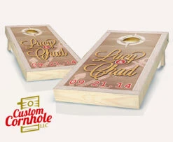 Nautical Wedding Knot Cornhole Set With Bags