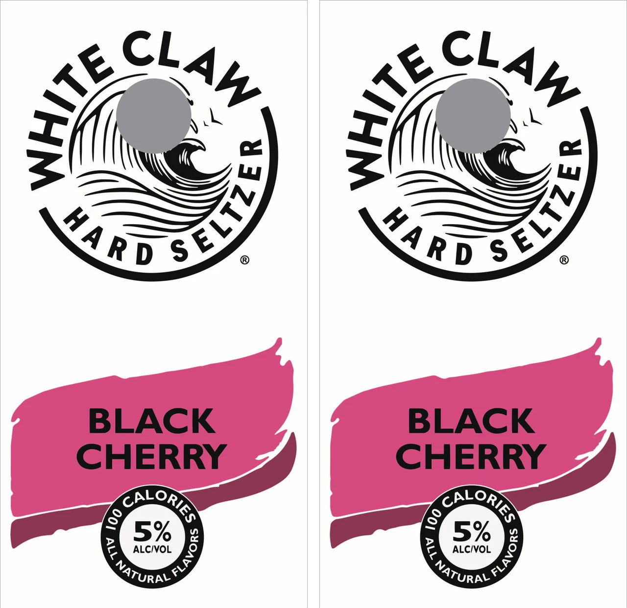 White Claw Cornhole Wraps - Set Of 2 1 White Claw Cornhole Wraps - Set Of 2
