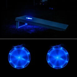 Cornhole Lights -Custom Cornhole blueCL 90837.1367958707