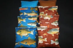 Fishing (Version 3) Cornhole Bags - Set Of 8