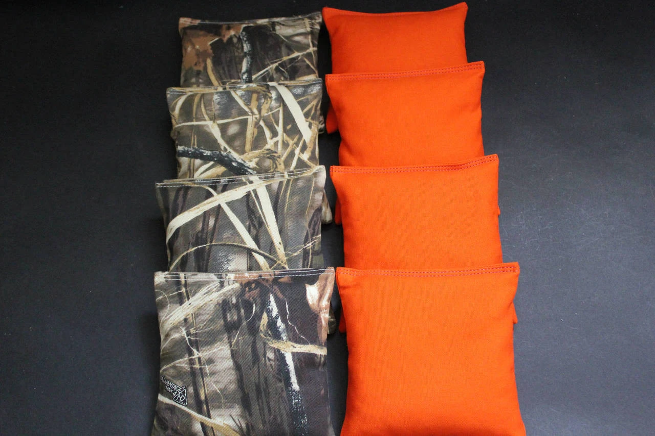 Realtree MAX-4 Hunting Cornhole Bags - Set Of 8 1 Realtree MAX-4 Hunting Cornhole Bags - Set Of 8