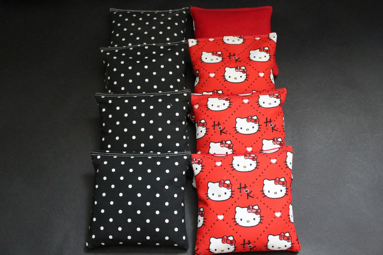 Hello Kitty (Version 2) Cornhole Bags - Set Of 8 2 Hello Kitty (Version 2) Cornhole Bags - Set Of 8 - Image 2