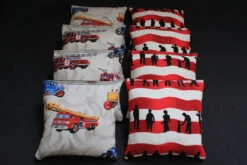 Fire Rescue (Version 8) Cornhole Bags - Set Of 8
