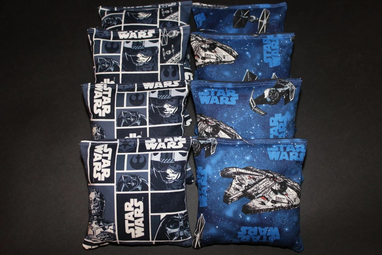 Star Wars (Version 2) Cornhole Bags - Set Of 8 1 Star Wars (Version 2) Cornhole Bags - Set Of 8