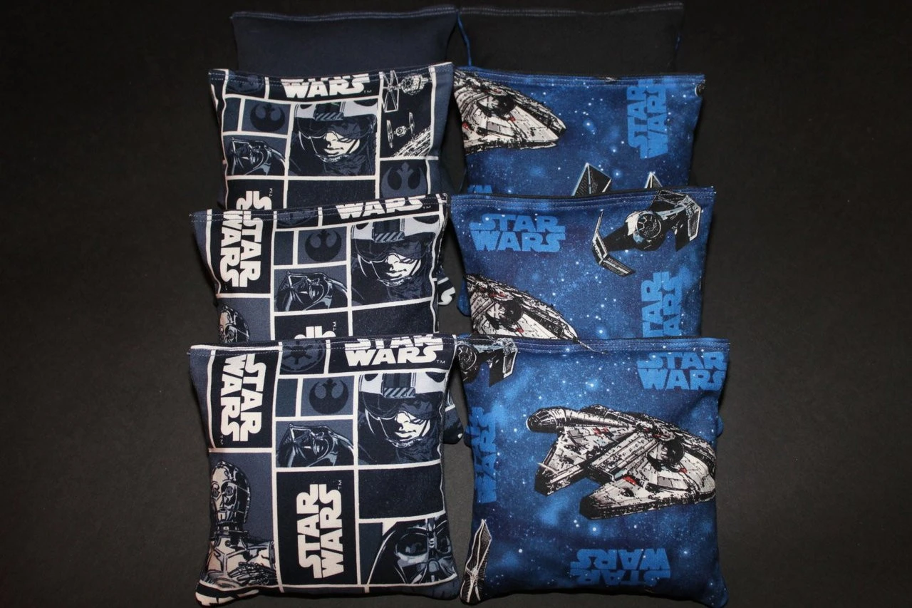 Star Wars (Version 2) Cornhole Bags - Set Of 8 2 Star Wars (Version 2) Cornhole Bags - Set Of 8 - Image 2