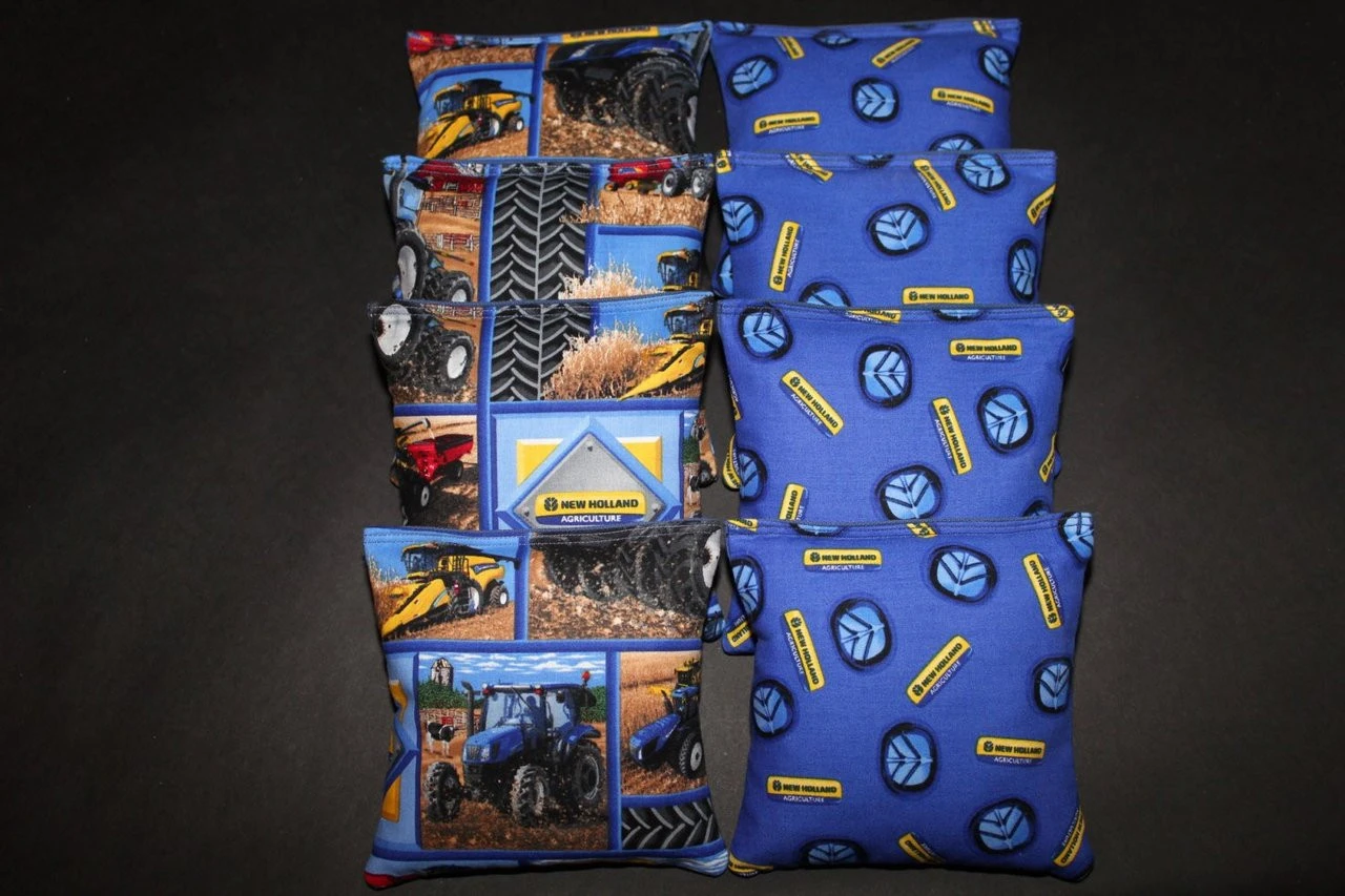 New Holland Cornhole Bags - Set Of 8 1 New Holland Cornhole Bags - Set Of 8
