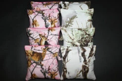 Camo (Version 4) Cornhole Bags - Set Of 8