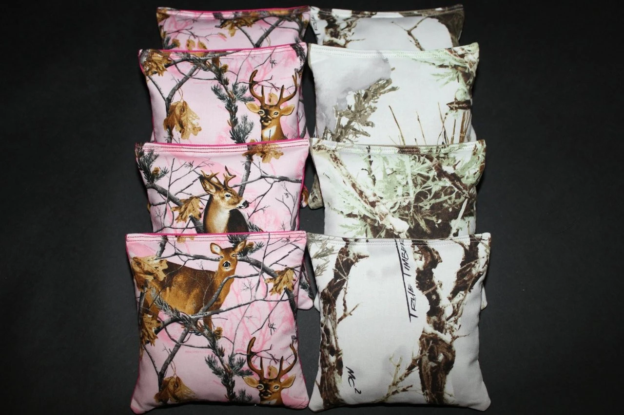 Camo (Version 4) Cornhole Bags - Set Of 8 1 Camo (Version 4) Cornhole Bags - Set Of 8