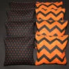 Black & Orange Party Cornhole Bags - Set Of 8