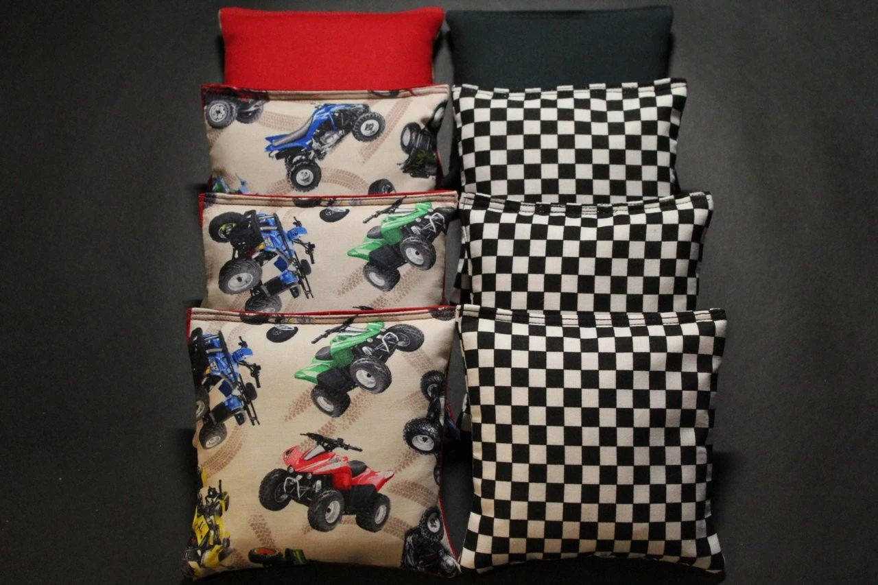 ATV Cornhole Bags - Set Of 8 1 ATV Cornhole Bags - Set Of 8