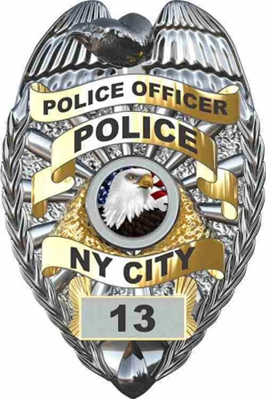 Police Cornhole Decal 1 Police Cornhole Decal