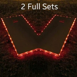 Cornhole Border Lights 11 Cornhole Border Lights -Custom Cornhole pro red 78305.1470966378
