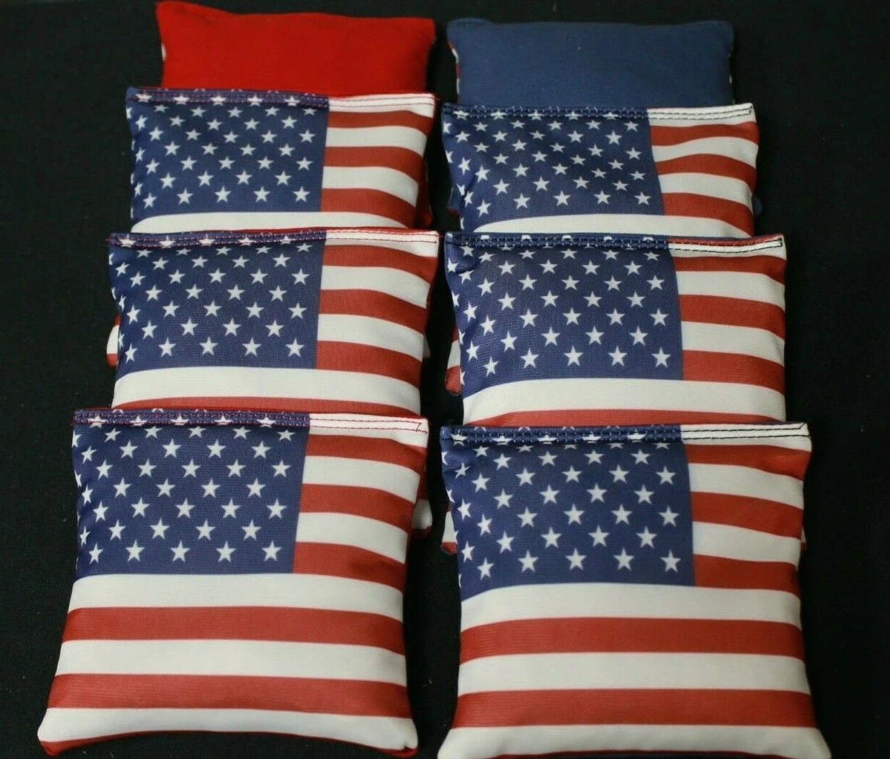 American Flag Cornhole Bags - Set Of 8 2 American Flag Cornhole Bags - Set Of 8 - Image 2