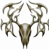 Tribal Buck Cornhole Decal